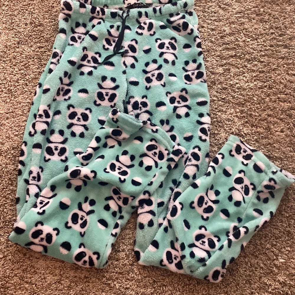 fluffy pj pants